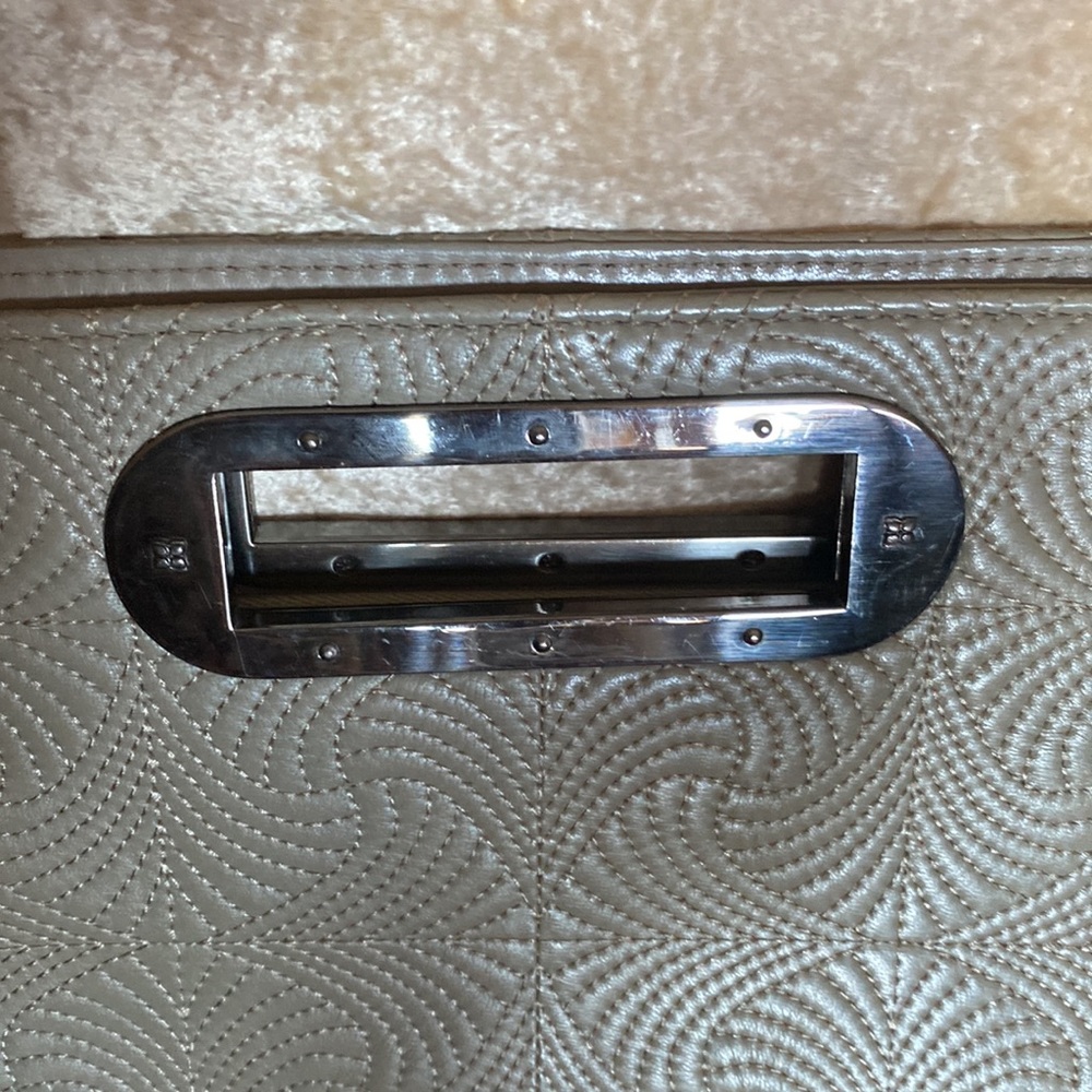 BCBGMAXAZRIA taupe clutch - Picture 3 of 7